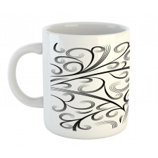 Curvy Lines Art Mug