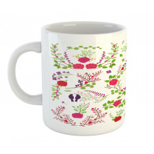 Spring Theme Rose Blossoms Mug