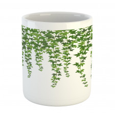 Garden Theme Grape Leaves Mug