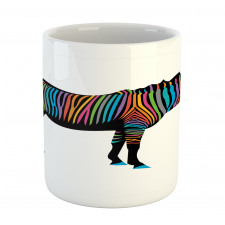 Animal Colorful Lines Mug