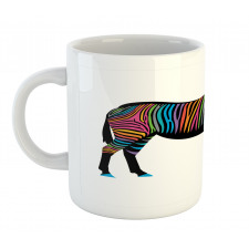 Animal Colorful Lines Mug