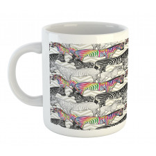 Funky Animal Chevrons Mug