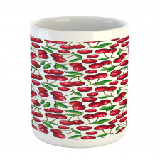 Cartoon Summer Fruit Art Mug