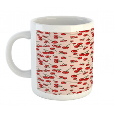 Summer Love Scattered Fruit Mug