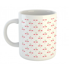 Summer Fruit and Polka Dot Mug