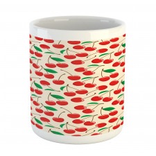 Healthy Summer Fruit Pattern Mug