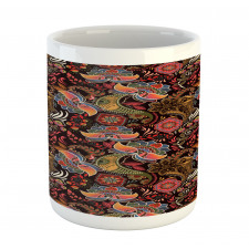 Jumble Warm Tone Floral Mug