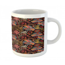 Jumble Warm Tone Floral Mug