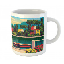 Mediterranean Romantic Scene Mug