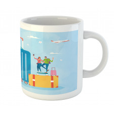 Families Off to a Vacation Mug