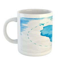 Explore Wisconsin Map Design Mug