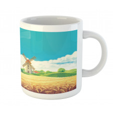 Countryside Wheat Field Mug