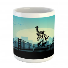 USA Skyscrapers City Skyline Mug