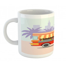 Street Food Van Dog Mug