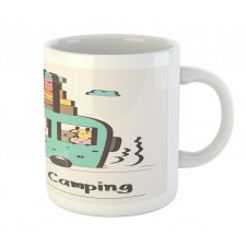 Childish Animals Van Mug