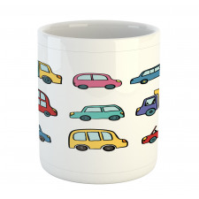 Cartoon Cars Mug