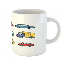 Cartoon Cars Mug