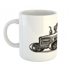 Farming Tractor Art Mug