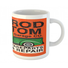 Garage Retro Vehicle Mug