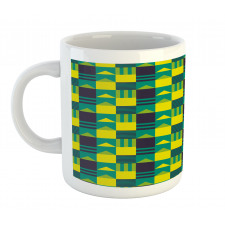 Symmetric Geometric Shapes Mug