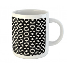 Basic Triangles in Squares Mug