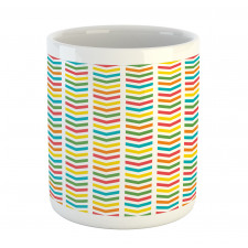 Colorful Repetitive Arrows Mug