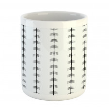 Aztec Inspired Retro Streaks Mug