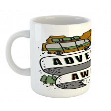 Doodle Camp Van Mug