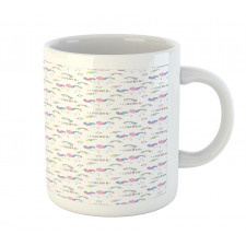 Unicorn Party Rainbow Stars Mug