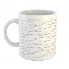 Unicorn Party Rainbow Stars Mug