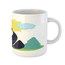 Mammal and His Baby Outdoors Mug