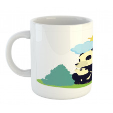 Mammal and His Baby Outdoors Mug