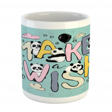 Whimsical Calligraphic Design Mug