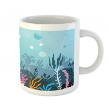 Seaweed Algae and Coral Mug