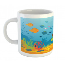 Funny Turtle Fish Types Mug