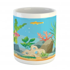 Exotic Fish and Seaweed Mug