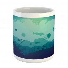 Jellyfish Corals Mammals Mug