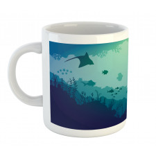 Jellyfish Corals Mammals Mug