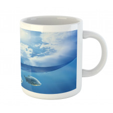 Fish Clouds and the Sun Mug