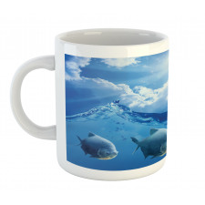 Fish Clouds and the Sun Mug