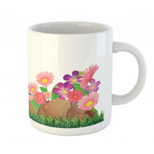 Flowers on Grass Mug