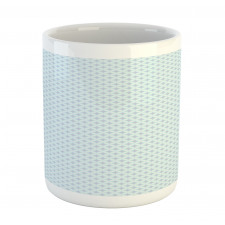 Aqua Tone Silhouettes Mug