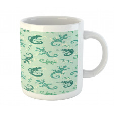 Exotic Lizard Reptile Mug