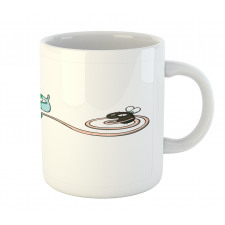 Chameleon on Branch Mug