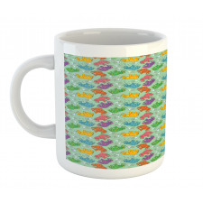 Colorful Polka Dot Animal Mug