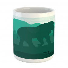 Mystic Animal and Yogi Mug