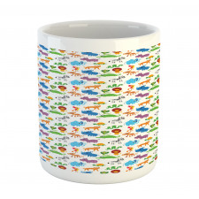 Zoo Childish Cartoon Image Mug