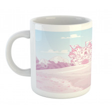 Magic Princess Château Art Mug