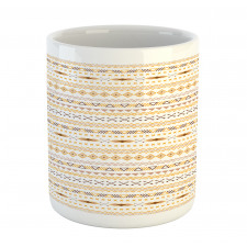 Geometrical Continuous Art Mug