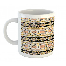 Triangles Tribal Motifs Art Mug